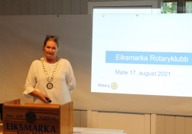 Oppstart i Eiksmarka Rotaryklubb for 2021/22